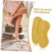 FRCOLOR 4 Pairs Anti-Drop High Heel Grips & Metatarsal Pads - Comfort Insole Cushions for Women - Perfect Heel Inserts & Liners - Yellow 10.10x3.60x0.30CM - Buy Online on GoSupps.com