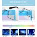 Buy Lanomi Frameless Photochromic Varifocal Reading Glasses for Men & Women - Blue Light Filter Borderless Intelligent Self-Tinting Multifocal - 1.5x Black Titan - Buy Online on GoSupps.com