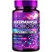Akkermansia Probiotic 2 Billion AFU - Best Strain for GLP-1 Production Support - with Prebiotic Fiber for Natural Digestive & Gut Health for Women & Men - Non-GMO & Bottled in USA - 120 Capsules 120 Count (Pack of 1)
