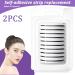 Buy Eyelash Adhesive Strips - 2 Boxes 20 Sheets | Self Adhesive No Glue Reusable Gentle & Non-Irritating for Fake Eyelashes - Easy to Apply & Remove - Buy Online on GoSupps.com