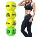 Skywin Workout Dice - 1 Pack Yellow Fun Exercise Dice for Solo or Group Classes 6-Sided Foam Fitness Dice Great Dynamic Exercise Equipment Yellow 1