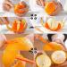 QIXIAMO 5Pcs Plastic Orange Remover Citrus Lemon Cutter Opener Tool - Buy Online on GoSupps.com