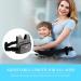 Children's Motorcycle Safety Belt | Adjustable Harness with Reflective Strips for Kids & Babies - Grey - Buy Online on GoSupps.com