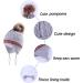 LANGZHEN Toddler Kids Winter Hat Earflap Knit Cap Fleece Lined Beanie for 2-4 Years Grey-Pompon - Buy Online on GoSupps.com