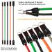 TheFitLife Exercise Resistance Bands with Handles - 5 Stackable Fitness Bands up to 300 lbs - Includes Handles, Ankle Straps, Door Anchor & Carry Bag - Buy Online on GoSupps.com