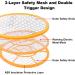 2 Pack Zapper Electric Zapper - Indoor Outdoor Zapping Racket for Control - Safe to Touch with 3-Layer Safety Mesh - Buy Online on GoSupps.com