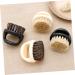 Beavorty Wood Beard Brush for Men - Soft Round Brush with Wild Boar Bristles - Premium Beard Care Tool - Buy Online on GoSupps.com