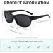 Eyekepper Sun Readers - Round Bifocal Sunglasses +1.50 | Black Clear Plastic Frame | International Shipping Available - Buy Online on GoSupps.com