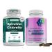 Teaveli Spirulina Chlorella and Blueberry Capsules