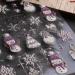 JMEOWIO 3D Embossed Christmas Nail Art Stickers Decals Self-Adhesive 5D Snowman Snowflake Winter Holiday Nail Supplies Nail Art Design Decoration Accessories 4 Sheets - Buy Online on GoSupps.com