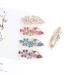 5 Pack Luxury Glitter Gems Korean Rhinestone Flower Barrettes Hair Clips for Women - Buy Online on GoSupps.com