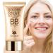 Bb Cream Foundation Bb Cream Full Coverage 50ml Moisturizing Makeup Primer Coverage Base Cream Improves Skin Texture and Tone Ivory