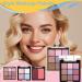 Palette de Maquillage pour Femmes - Palette Visage avec Fard Joues et Illuminateur Maquillage Longue Tenue Effet Mat et Brillant pour Sc nes Sorties Soir es Photos Beaut des Yeux et du # 01 - Buy Online on GoSupps.com