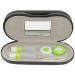 Lens Case and Glasses Case with Built-in Mirror Tweezer and Solution Bottle - 2-in-1 Eyeglass and Lens Case Double Layer Portable Lens Box for Home Travel