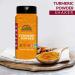 Organic Turmeric Powder 6.34 oz - Premium Quality Root Powder with Curcumin | Gluten Free & Non-GMO | Plastic Shaker (Pack of 1) - Buy Online on GoSupps.com