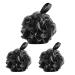 3 Pack Shower Sponge Soft Mesh Pouf Mesh Bath Sponge for Women Men Exfoliate Skin Clean Soothe Skin