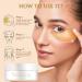 Saimyo 24K GOLD Eye Mask 60 Pcs - Amino Acid & Collagen Under Eye Mask for Dark Circles, Puffiness, Face Care - Beauty & Personal Care - Buy Online on GoSupps.com