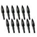 12pcs Archery Arrow Tips 100/125/150/200 Grain Field Tips 5/16 Inch Screw in Bullet Points , Archery Target Crossbow Practice Tip for Arrow Recurve Bow Compound Bow, Hunting Bow Arrow Target Practice 100 grain field points