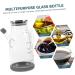 ABOOFAN Vinegar Bottle Bbq Sprayer Container with Lid Soy Sauce Oil Decanter Glass Honey Dispenser Olive Oil Bottle Dispenser Oil Pourer Glass Oil High Borosilicate Glass Thicken - Buy Online on GoSupps.com