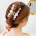 3PCs Large Non-Slip Hair Clips - Shonco Transparent Banana Hair Claw Clips for Women & Girls - Buy Online on GoSupps.com