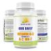 Our Daily Vites Vitamin D-3 25 000 IU + K2 - High Potency D3 with Vitamin K Bone Immune Mood + Cardiovascular Support Supplement