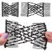 2PCS Stretch Beaded Hair slide Elastic Pearls Double Comb Vintage Hair Clips - Buy Online on GoSupps.com