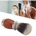 Premium Nylon Shaving Brush with Wooden Handle for Men | Men's Hairdressing Salon Essential - International Shipping Available - Buy Online on GoSupps.com