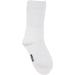 Bamboo Diabetic Socks 6 Pairs - Soft & Loose Fitting Unisex Bulk Pack - Large White - Buy Online on GoSupps.com