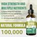 100000mg Natural Oil Drops with Mint Taste - Premium Cold Pressed 60ml Omega 3-6-9 Non-GMO - 95% Effective - Buy Online on GoSupps.com