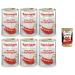 Italian Gourmet E.R. La Fiammante I Filletti di Pomodoro Lot de 6 filets de tomates 400 g + Italian Gourmet Polpa 400 g