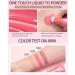 Velvet Liquid Blush Wand with Cushion Applicator Breathable Cream Blush Beauty Stick Blusher Makeup Dual Use for Cheeks & Lips Weightless Long-Wearing Dewy Finish Easily Blendable Blush Wand-01 01# - Buy Online on GoSupps.com