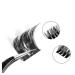Shop Natural Thick False Eyelashes - Reusable 10mm Single Cluster 01 Three Rows | International Shipping Available - Buy Online on GoSupps.com