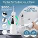 2024 Water Dental Flosser Pick - 5 Modes Cordless Oral Irrigator with 300ML Tank & 5 Jet Tips IPX7 Waterproof for Home & Travel - Buy Online on GoSupps.com