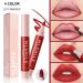 Long Lasting Red Lip Marker - Waterproof Lip Stain & Lip Liner Pencil | Hydrating & Transfer-Proof Matte Finish | Highly Pigmented (04# RED - Buy Online on GoSupps.com