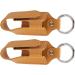 Asthma Inhaler Holder 2pcs Inhaler Case Inhaler Carrying Holder Clasp Closure Safety Carabiner Clip Portable PU Leather Inhaler Protective Holder (Turmeric) - Buy Online on GoSupps.com