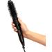 FoxyBae Heated Ceramic Tourmaline Curling Round Brush - 1.25" Hair Straightener & Curler for Loose Curls & Volume - Multi-Styler Thermal Brush in Rose Gold - Buy Online on GoSupps.com