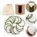 Reusable Makeup Remover Pads - Eco-Friendly Facial Wipes for Eye & Face Makeup - 1 Set Makeup Removal Cloths - Buy Online on GoSupps.com