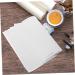 EXCEART Diy Paper 100 Sheets Raw Rice Cardboard Drawing Paper Craft Paper Chinese Calligraphy Paper White 0.01X34.5X34.5CM - Buy Online on GoSupps.com