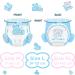 Shop LittleForBig Adult Printed Diapers - X-Large 10 Pack Potty Pants for Comfortable Fit - Blue XL - International Shipping Available - Buy Online on GoSupps.com