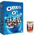 Italian Gourmet E.R. Oreo O's Cereal Pack of 3 Oreo cereals 350g with cocoa and vanilla flavor Oreo Cereal for breakfast or a snack in between contains vitamins and iron + Italian Gourmet polpa 400g