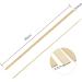 Pllieay 60 Pieces Bamboo Craft Sticks - Extra Long Wooden Sticks for Crafting (15.7 Length, 3/8 Width) - Buy Online on GoSupps.com