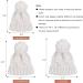 XIAOHAWANG Causal Winter Baby Knit Hat for Boys & Girls | Pompom Cap 0-3 Years | White+Pink - Buy Online on GoSupps.com