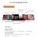Roseflower Make-Up Case | Professional Multicolored Eyeshadow Palette | 177 Color Multifunctional Cosmetics Kit - Buy Online on GoSupps.com