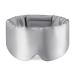Olesilk 100% mulberry lide sleep mask eye mask with an adjustable headband for men and women large sleep mask and blindfold for night sleep travel and nap silver gray