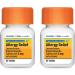 HealthCareAisle Allergy Relief - Levocetirizine Dihydrochloride Tablets USP 5 mg 160 Tablets (Pack of 2) + Chloraseptic Sore Throat Lozenges Cherry 18 Count - Buy Online on GoSupps.com
