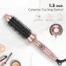 Aima Beauty Heated Round Brush - 1.3"/35mm Ionic Straightening & Curling Brush for Smooth Shiny Hair - Fast Heating Dual Voltage Auto Shut Off - Buy Online on GoSupps.com