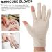 Beavorty 1 Pair Ladies sun protection gloves gaming gloves summer fingerless gloves cylcling gloves manicure mitts manicure mittens fishing accessory hand cloth Miss fishing accessories 21x7.5x0.8cm - Buy Online on GoSupps.com