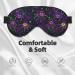 Multi-Colored Spiders Adjustable Sleep Mask | Double-Sided Eye Covers for Perfect Shading & Eye Edema Relief - Soft & Comfortable - Buy Online on GoSupps.com