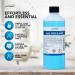 Lucemill Nail Prep & Wipe Gel Nail Polish Cleanser I 500ml | Professional Formula for Gel Nails Acrylics & Nail Tips | Alcohol for Nails & Gel Wipe Off Solution I Comes with 200 Lint Wipes - Buy Online on GoSupps.com
