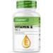 Vitamine E 400 U.I. naturelle - 365 capsules softgel - Premium : vitamine E naturelle de tournesol - 12 mois d'approvisionnement - fortement dos